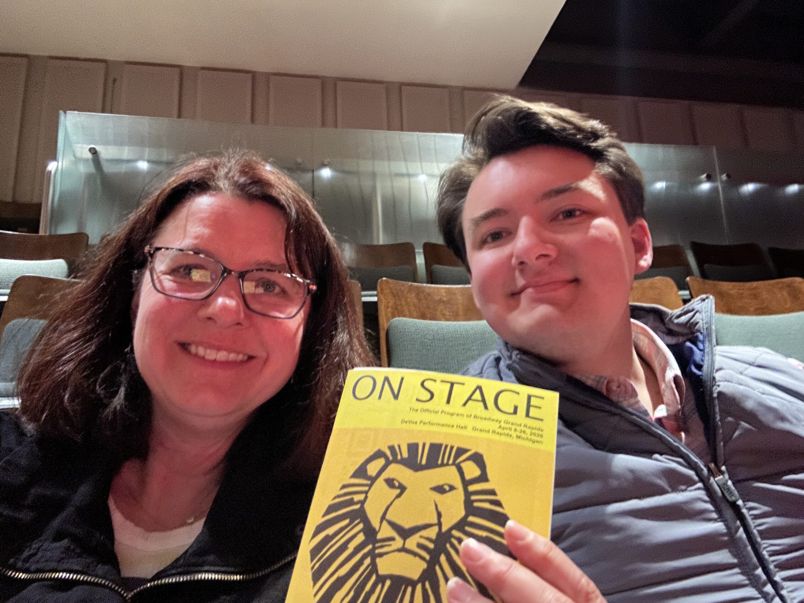 Evan at the Theater